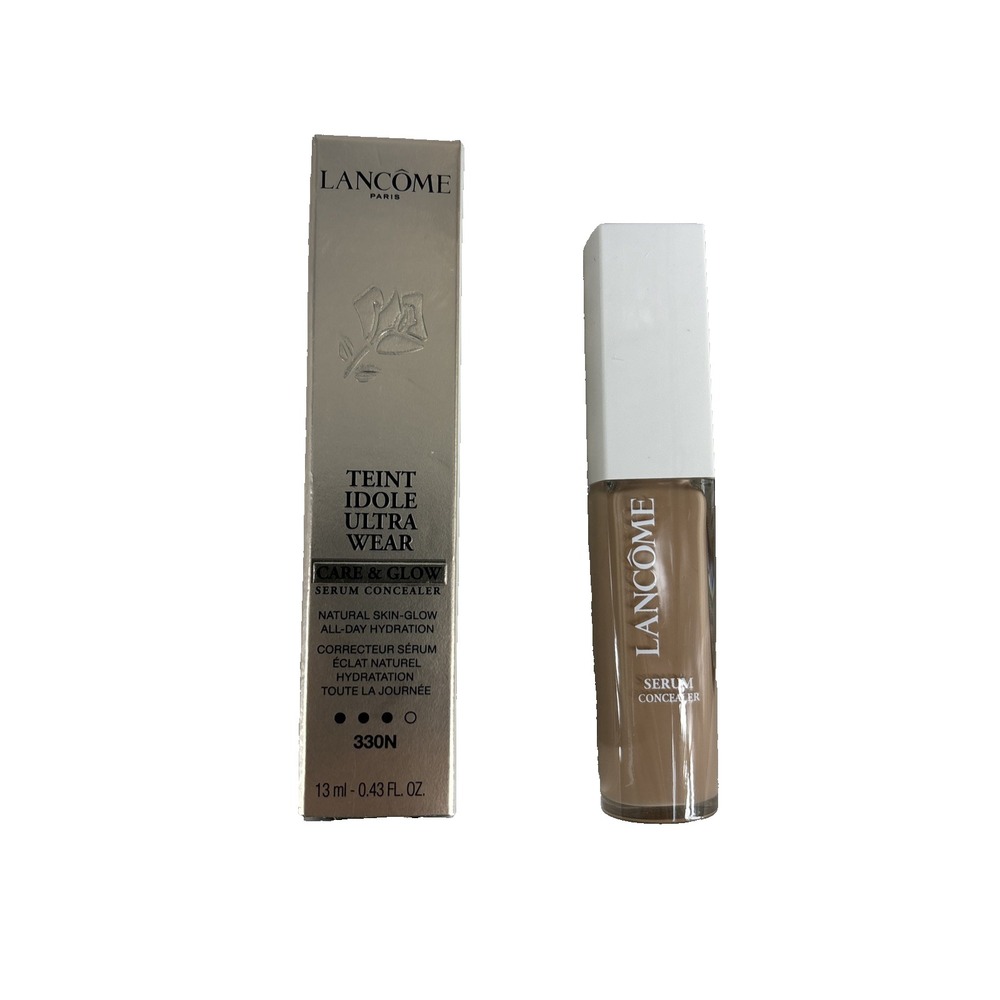 Lancome Teint Idole Ultra Wear Care & Glow Serum Concealer 330N 0.43oz NIB